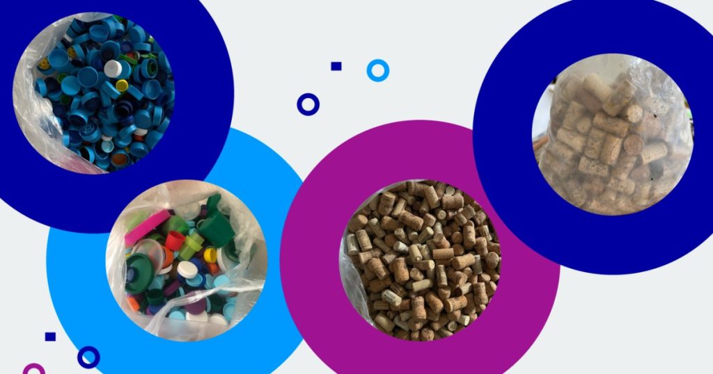 Cork by cork, cap by cap, working towards a better future
